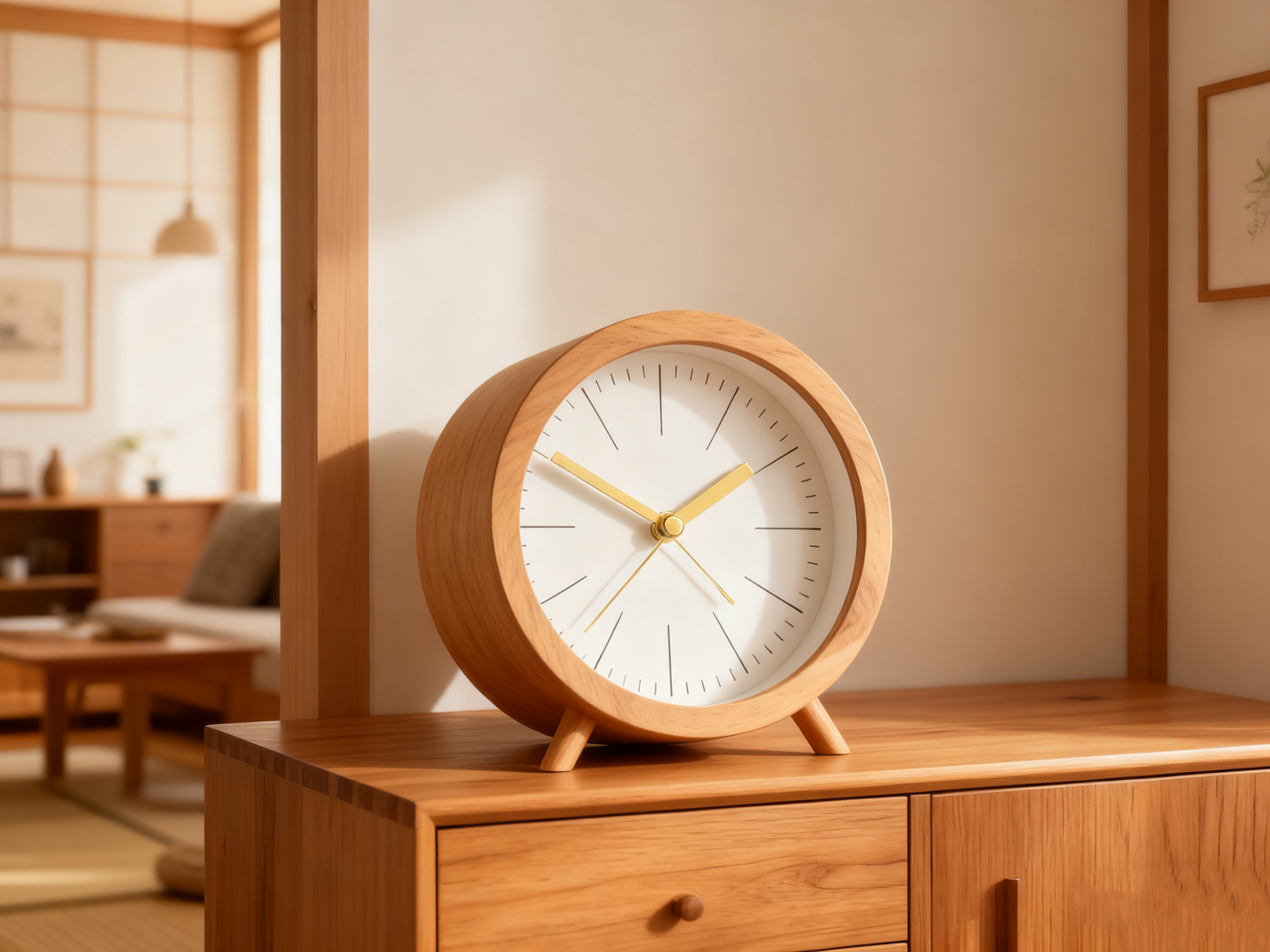 Minimalist Retro Clock