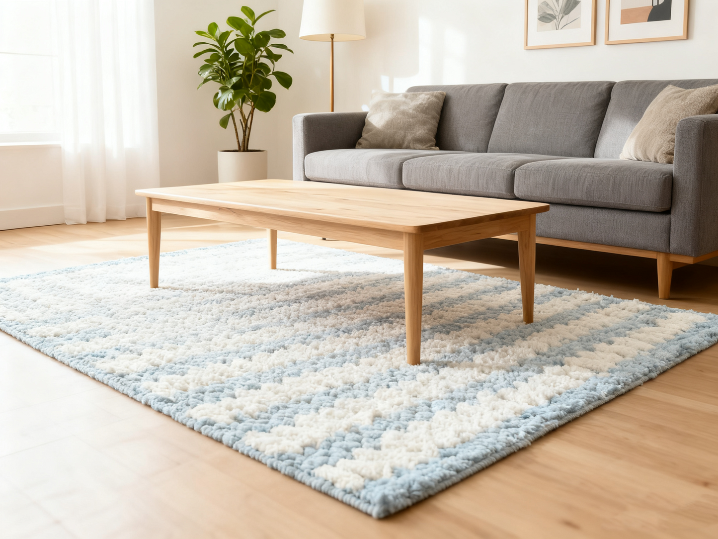 Door Mat Stripe Wave Wide