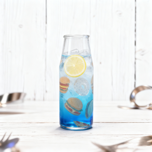 Fast Food Jar & Glass Set