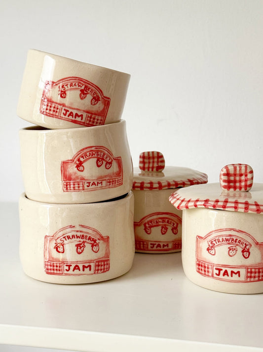 Strawberry Jam Jar