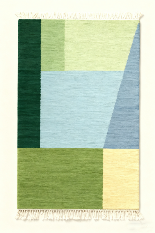 Colorful Geometric Rug