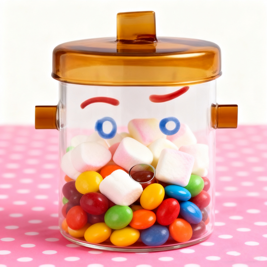 Surprised Storage Jar