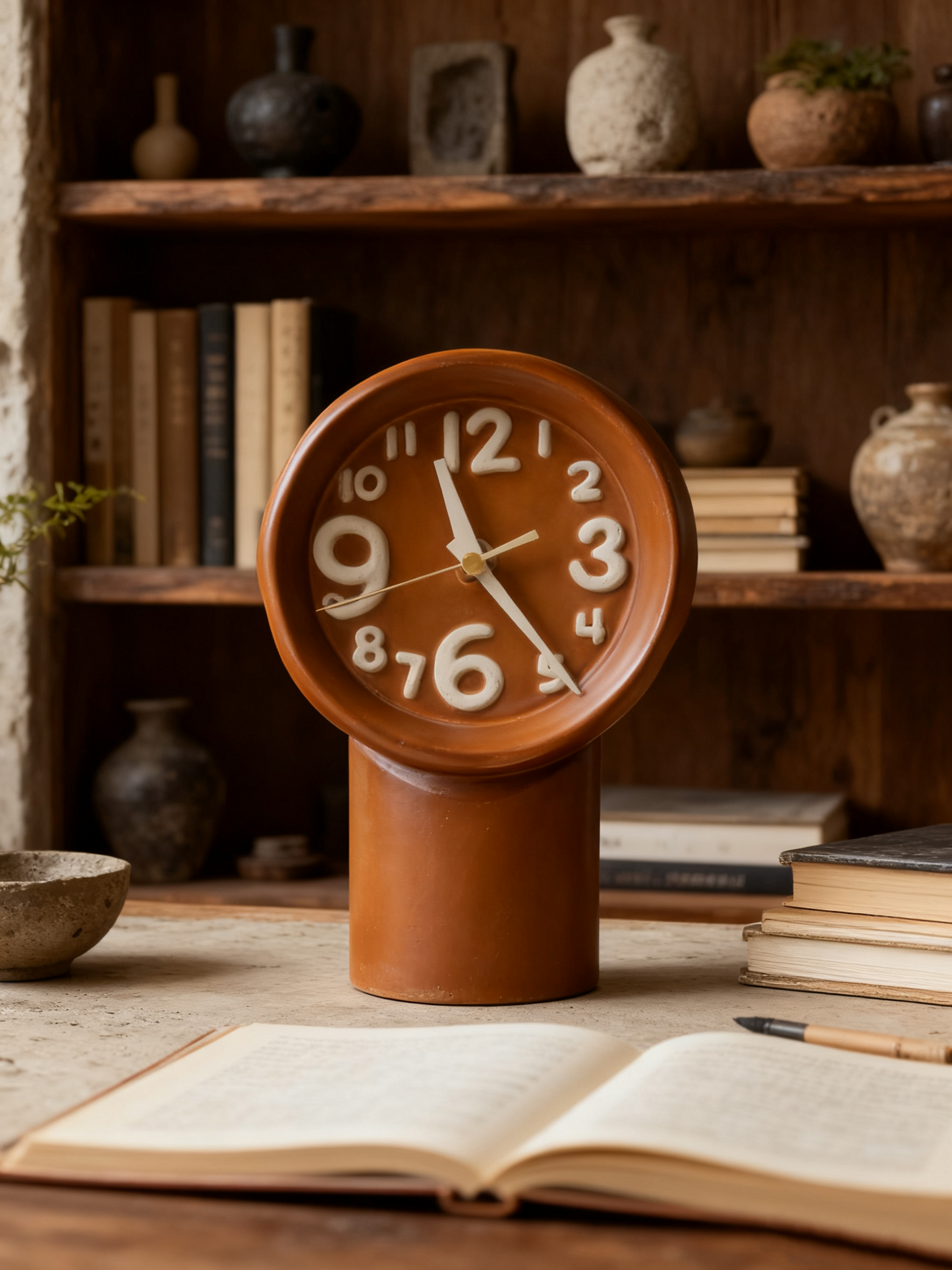 Retro Ceramic Clock