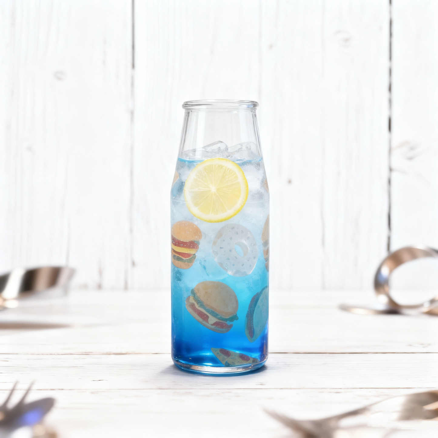 Fast Food Jar & Glass Set