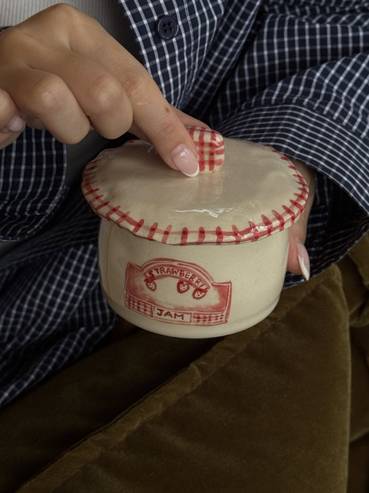 Strawberry Jam Jar