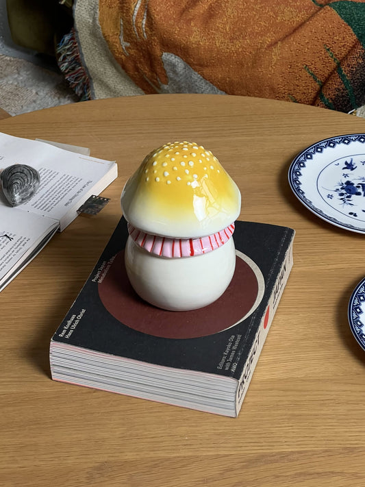 Multicolor Magic Mushroom Jar S